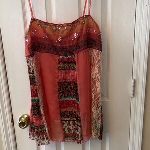 Free People Flowy Bohemian Top